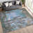 Machine Washable Indoor/Outdoor Braegger ACN2337 Botanical Rug-216596148
