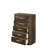 Elettra Rustic Walnut Finish Chest