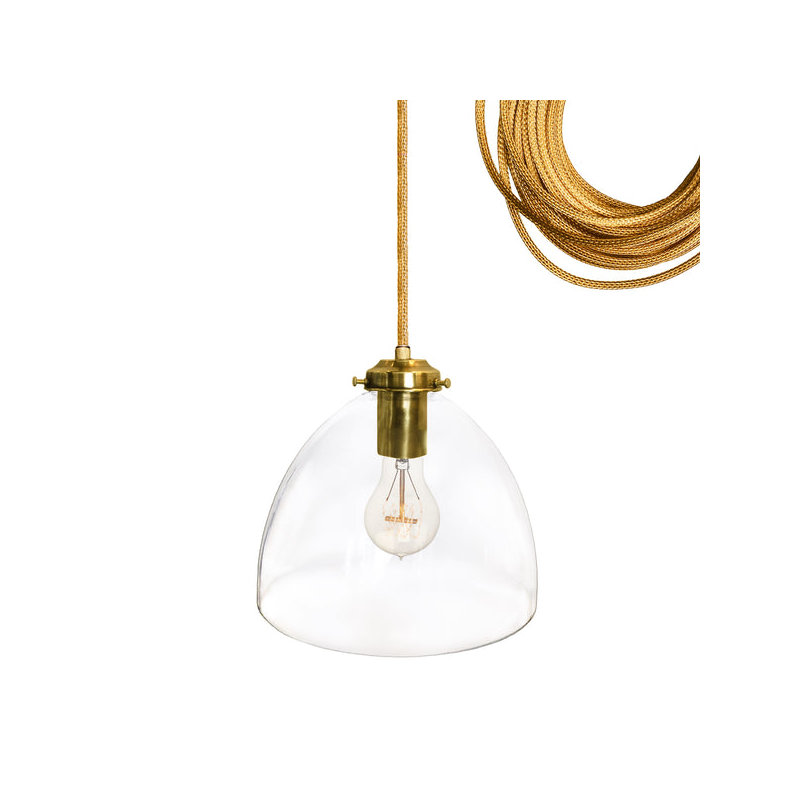 Architect 1 - Light Pendant, No Bulb Included, Not UL Listed for Dry Locations, Brass