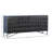 Polley 84" Reclaimed Pine Wood Sideboard, Antique Black