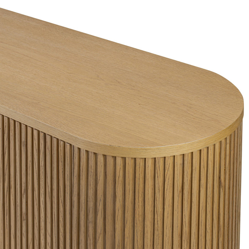 Delphi Media Console-Desert Oak, Desert Oak
