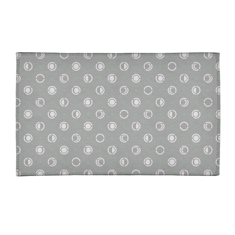 Tapis zone gris lune phases, Rectangle 2 pi x 3 pi