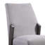 Chaise d'appoint rembourrée Ferrick en gris