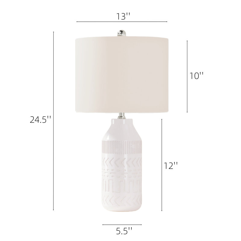 Allon Ceramic Table Lamp For Living Room/bedroom
