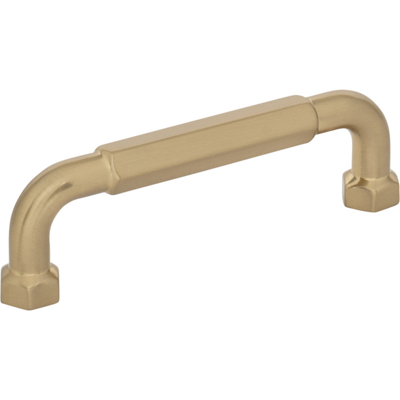 Dustin Bar Pull, Honey Bronze, 3 3/4" Center To Center