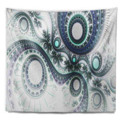 Abstract Polyester Tapestry