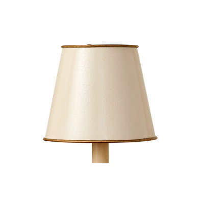 Tole Tapered Chandelier Shade