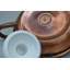 Handmade Americana Copper Candleholder With Ceramic Top