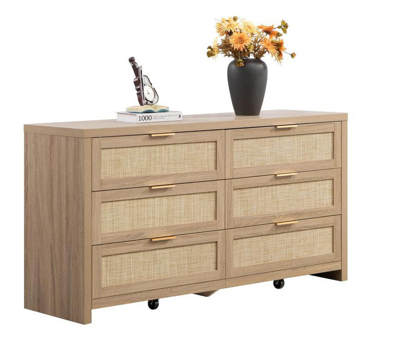 56 " W 6 - Drawer Dresser