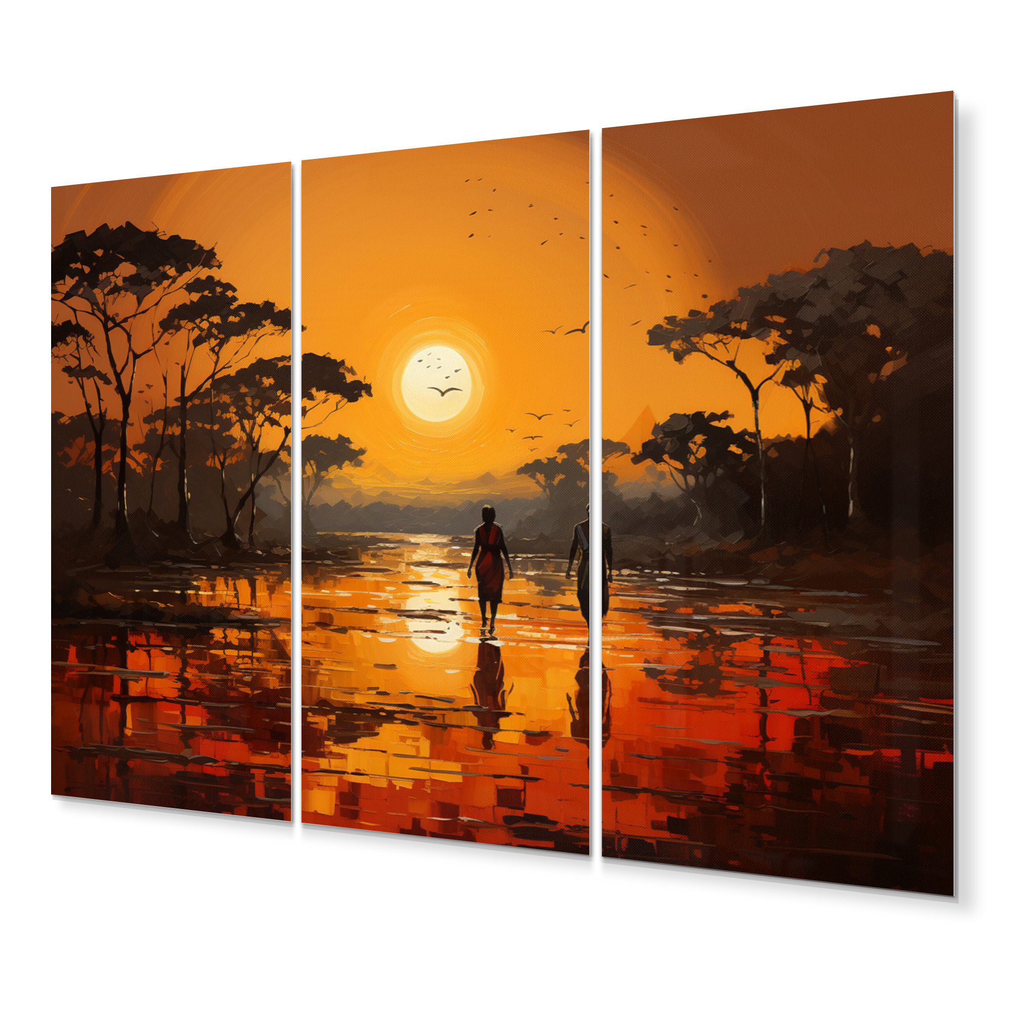 Winston Porter African Savannah Serenade VI - African Metal Wall Decor