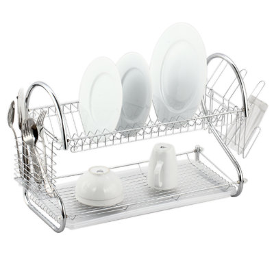Dish Drainer 2 Tier 16"