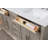 Arrthor 60'' Double Bathroom Vanity with Quartz Top-336493858