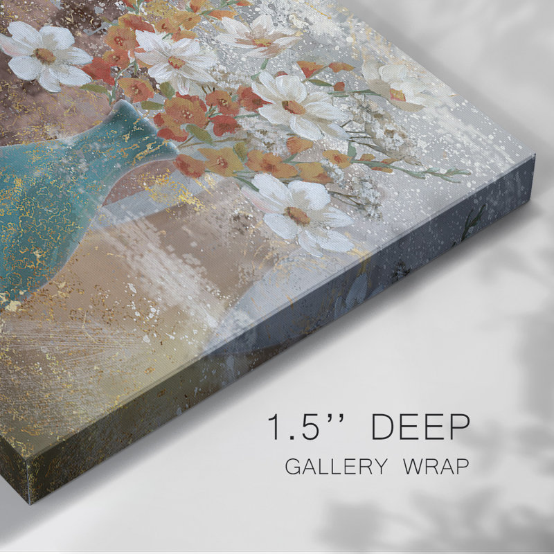 «Vessels and Blooms Spice-Gallery», toile tendue, H 12 po x l 18 po