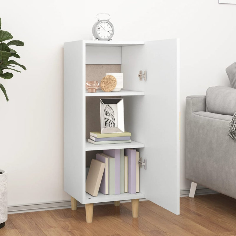 Garuda End Table, Concrete Grey