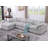 Amiyiah Upholstered L-shaped Couch With Ottoman Sectional-207874782