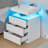 Gebelein Manufactured Wood Nightstand with Wireless Charging Station and LED Lights-276735205