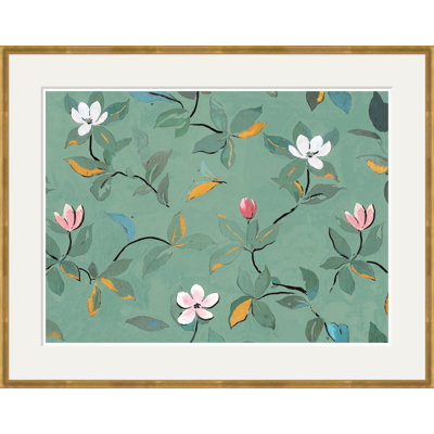 Green Magnolia Print by Paule Marrot