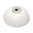 Kichae 16'' White Ceramic Circular Bathroom Sink