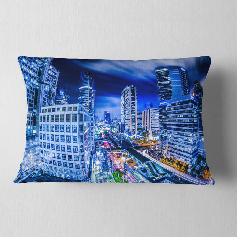 Coussin lombaire en cityscapes bangkok city view