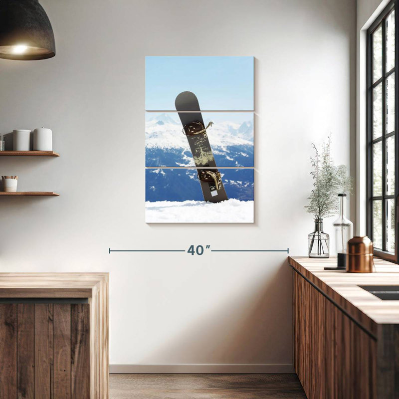 Snowboard Alvord dans la neige