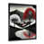 Impression noire sur toile encadrée sélectionné