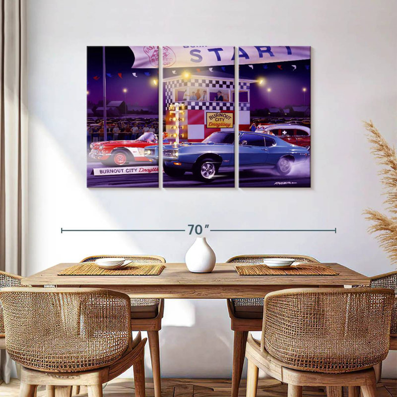 Mehar Drag City, 36" H x 57" W