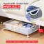 Ensemble de 2 tiroirs de rangement sous le lit, blanc