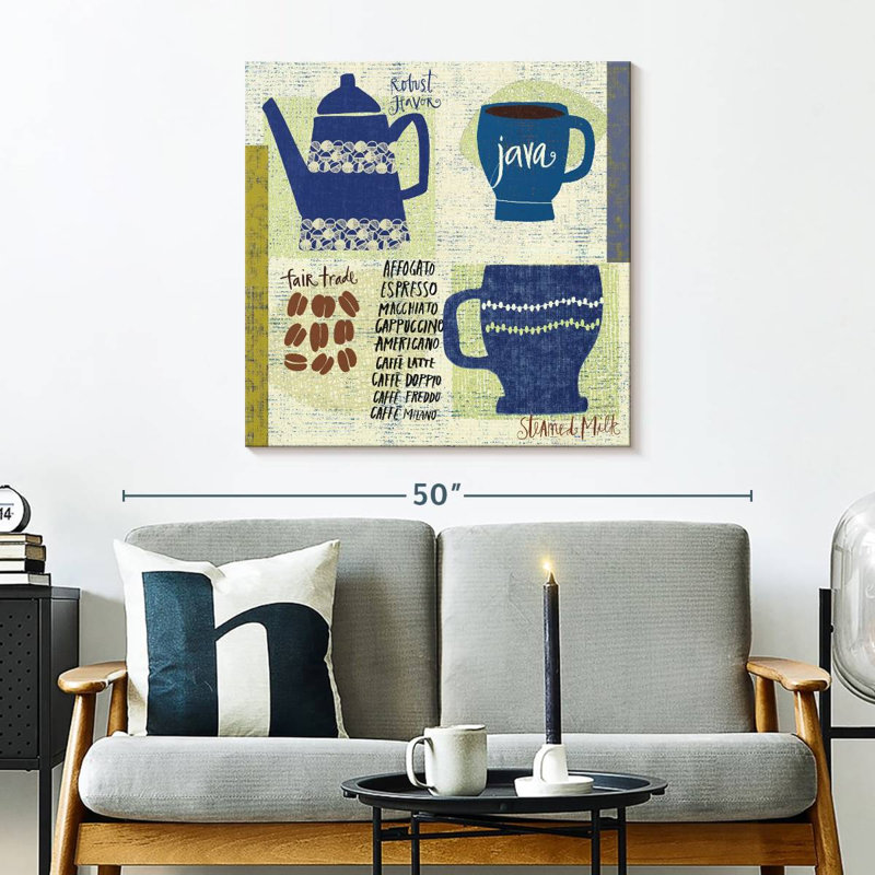 Café moderne III, H 30 po x l 30 po