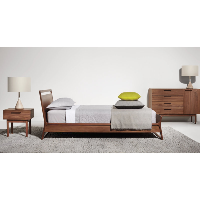 Woodrow Bed, Twin, Walnut