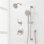 Provincetown Pressure Balance Shower System with Slide Bar and Hand Shower - Matte Black
