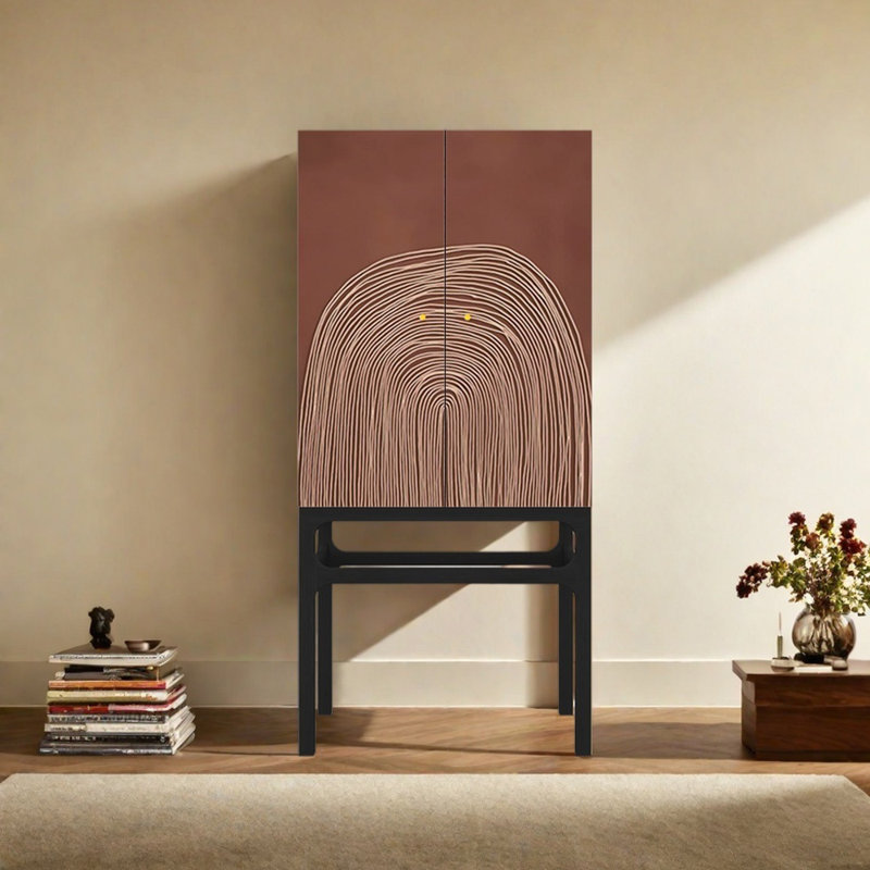 Multifunctional High-Legged Sideboard