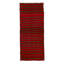 Red Flatweave Wool Rug - 5'6"" x 12'11""