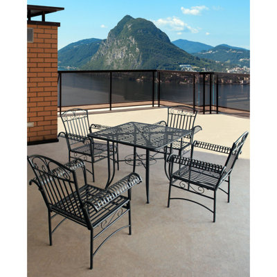 Ducor 4 - Person Patio Dining Set Square Table