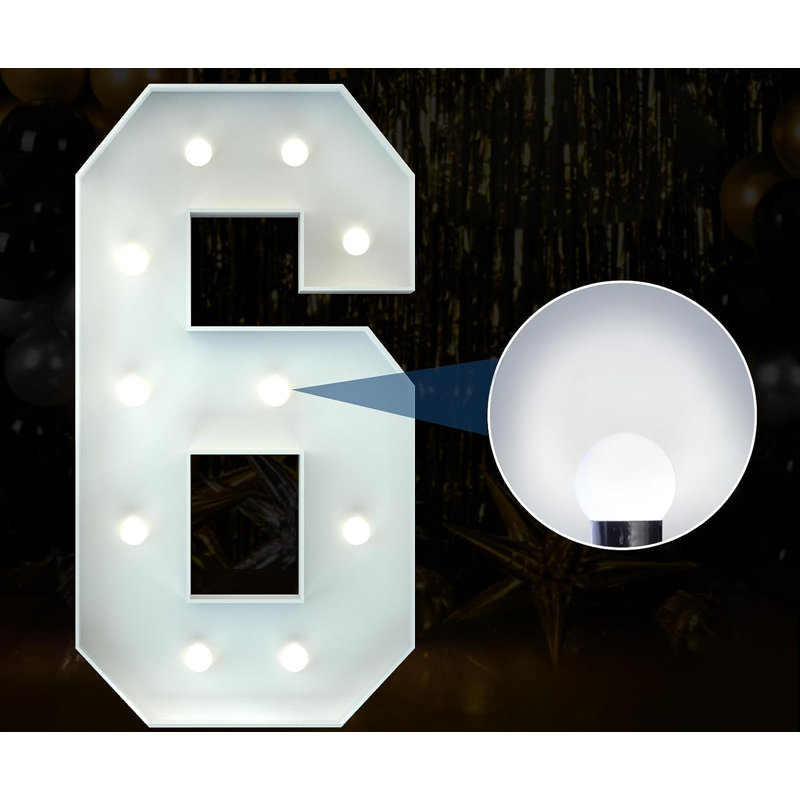 Enseigne lumineuse 43,2 po Badri