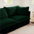 Sofa, Modern Corduroy Sage Green with Removable Covers | Wood Frame | Corduroy Fabric-725961428