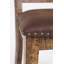 Chaise d'appoint en similicuir 18 po Crawford