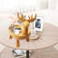 Résine, cerf, statue, plateau de rangement, statues, ornements de bureau, art moderne, rangement polyvalent, plateau de rangement pour la décoration de la chambre à coucher