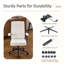Chaise de bureau pivotante 25,6 po-1791967584
