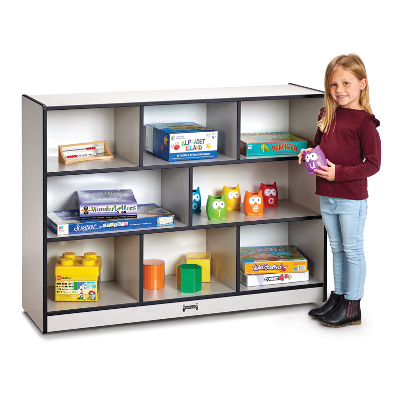Rangement mobile Rainbow Accents, Noir