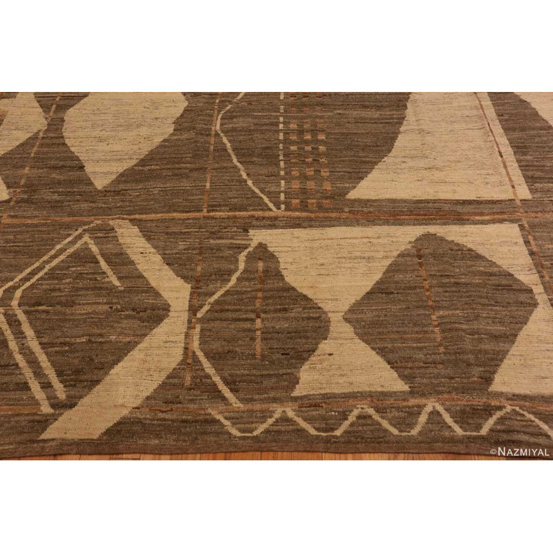 Primitive Design Modern Moroccan Rug