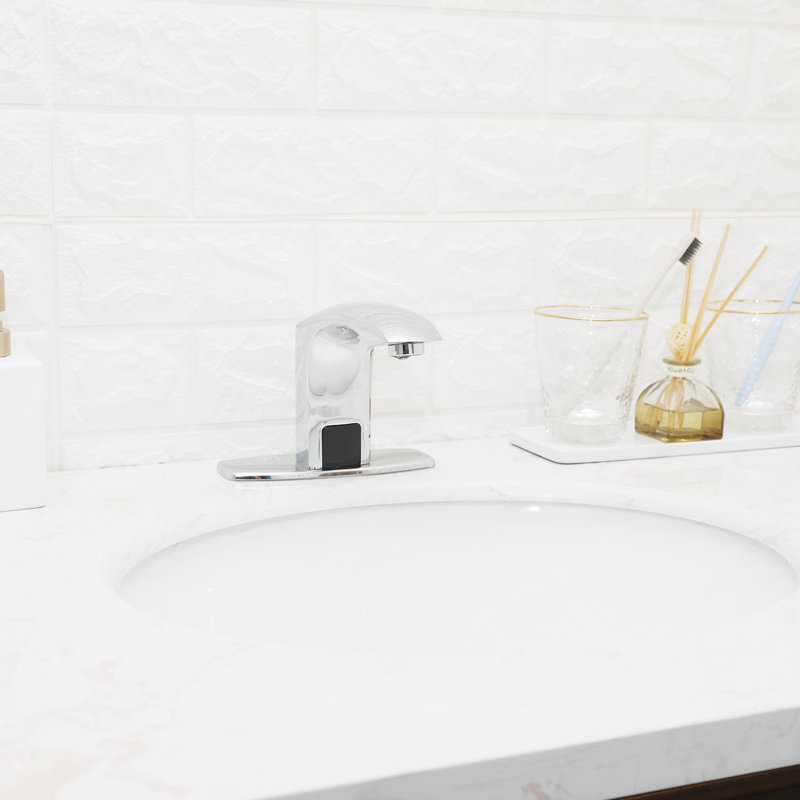 Bathroom Faucet, Chrome, No