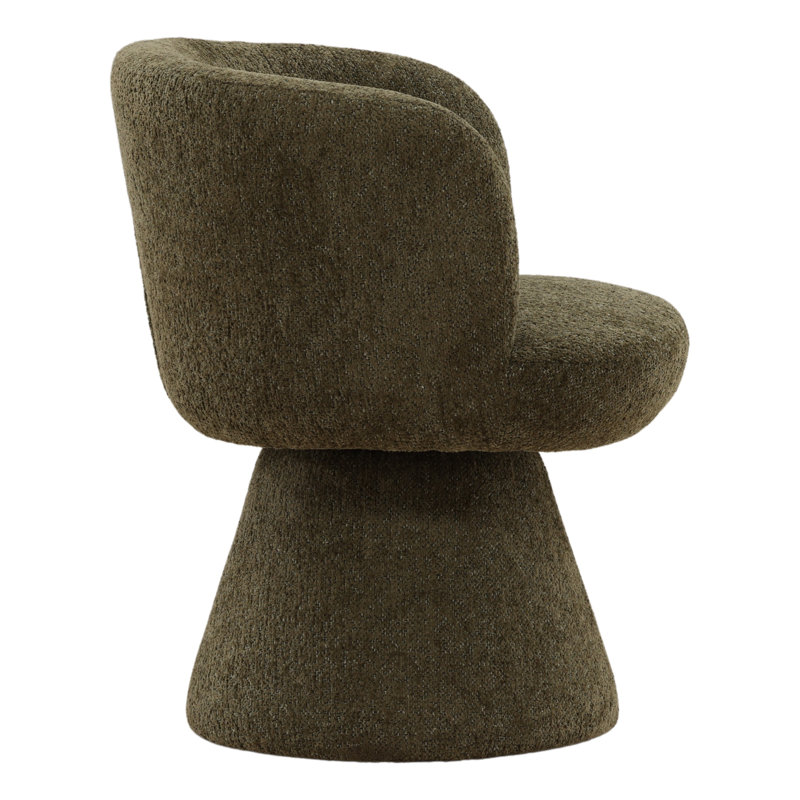 Omaira Swivel Dining Chair Green
