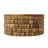 Swissvale Seagrass Handmade Linear Wrapped Coffee Table with Teak Wood Top-968792187