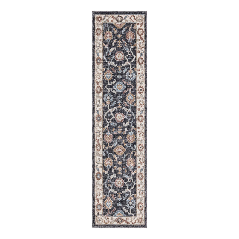 Erica Floral Indoor Rug, Runner 2' x 8'