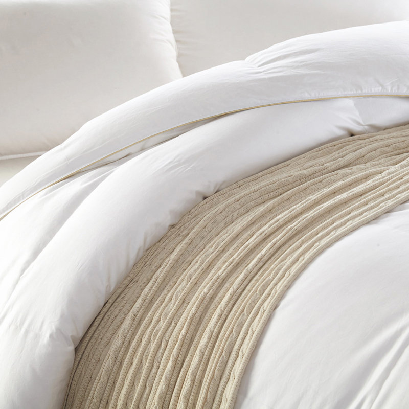 Hungarian Goose Down Goose All Season Down Comforter, King