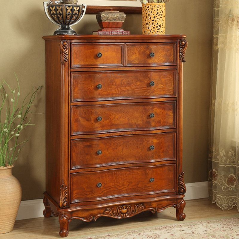 Buffet en noyer massif et bois manufacturé