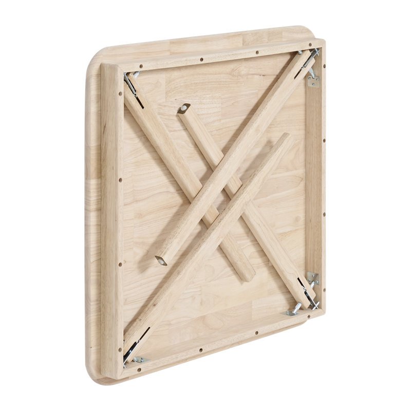 Stakmore Unfinished 32" Straight Edge Folding Table