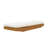 DaPrato Modern Coastal Acacia Wood Adjustable Chaise Lounge With Sculptural Boat-Shape Design And Cushions-123140981