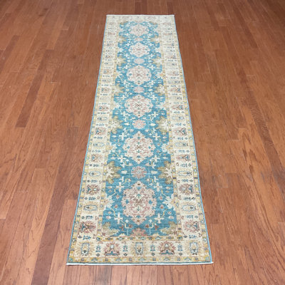  Handmade Oushak Wool Runner