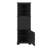 Triangular Corner Cabinet With Triple Drawers And Customizable Shelves-565974136